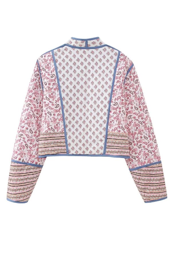 Reversible quilted jacket with Matching Small cotton jacket