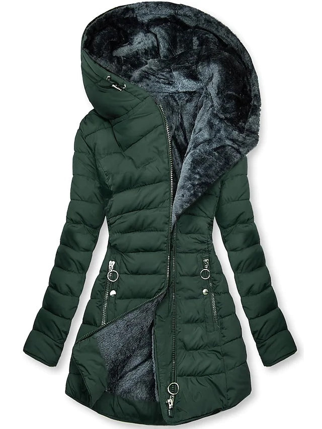 Luxurious comfortable jacket winter for women