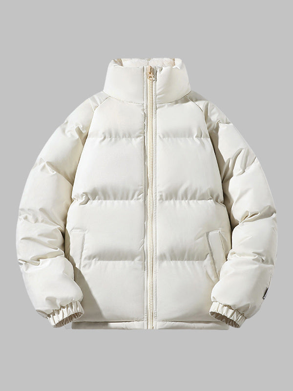 | Fleece-Lined Puffer Jacket