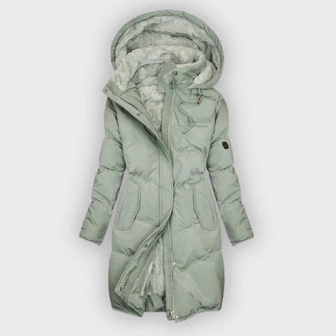 Luxurious and padded jacket