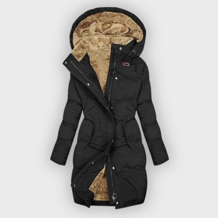 Luxurious and padded jacket