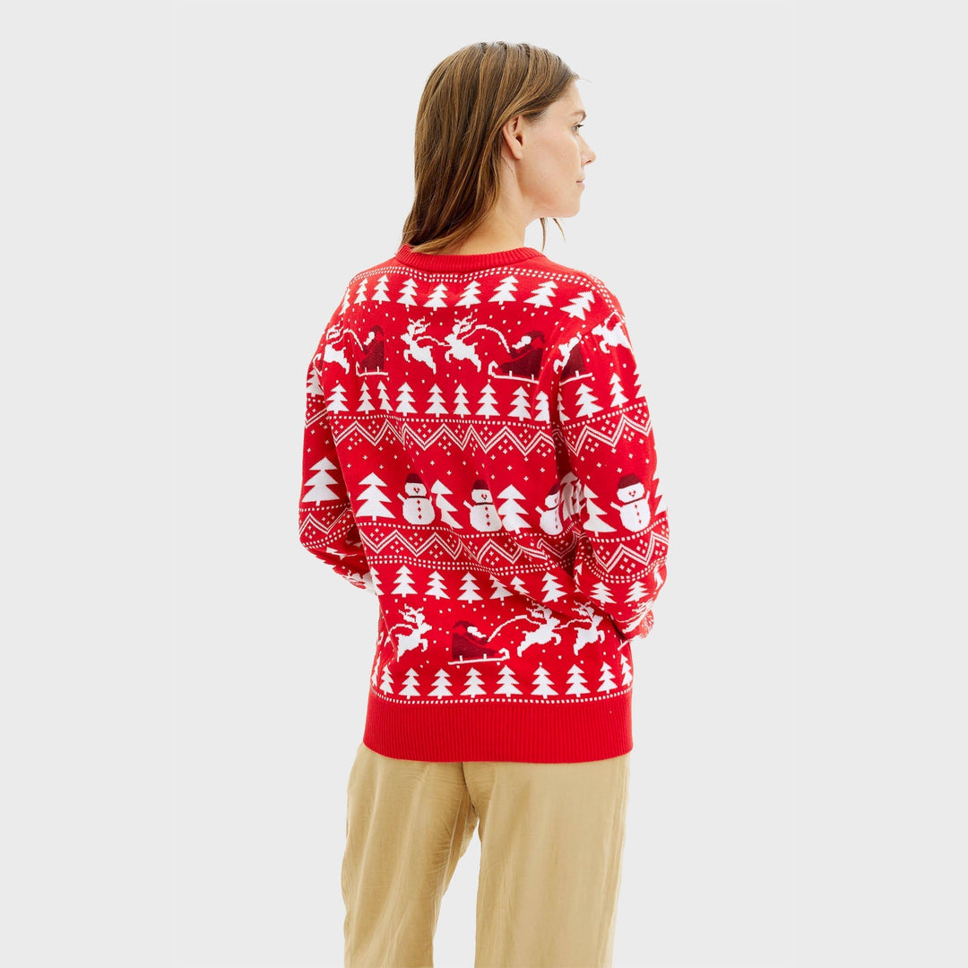| The stylish Christmas sweater red Men&