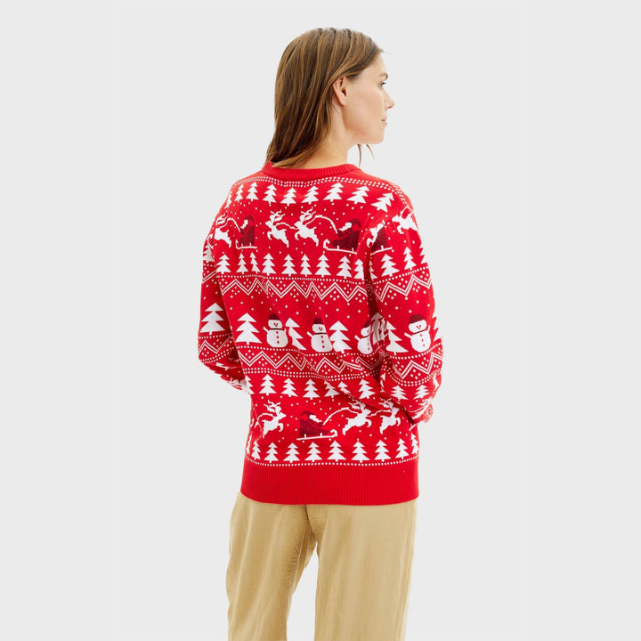 | The stylish Christmas sweater red Men&