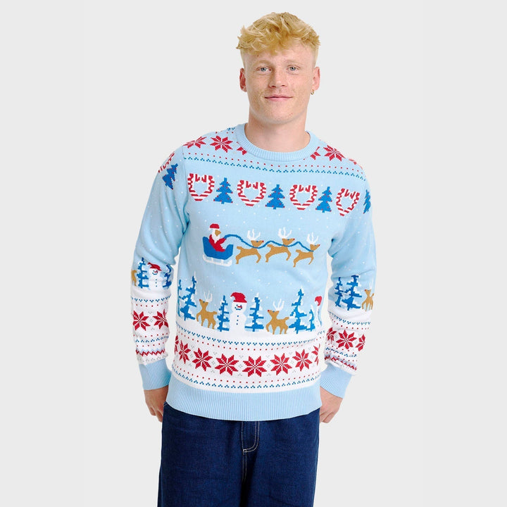 | Christmas Wonderland Christmas Sweater Men