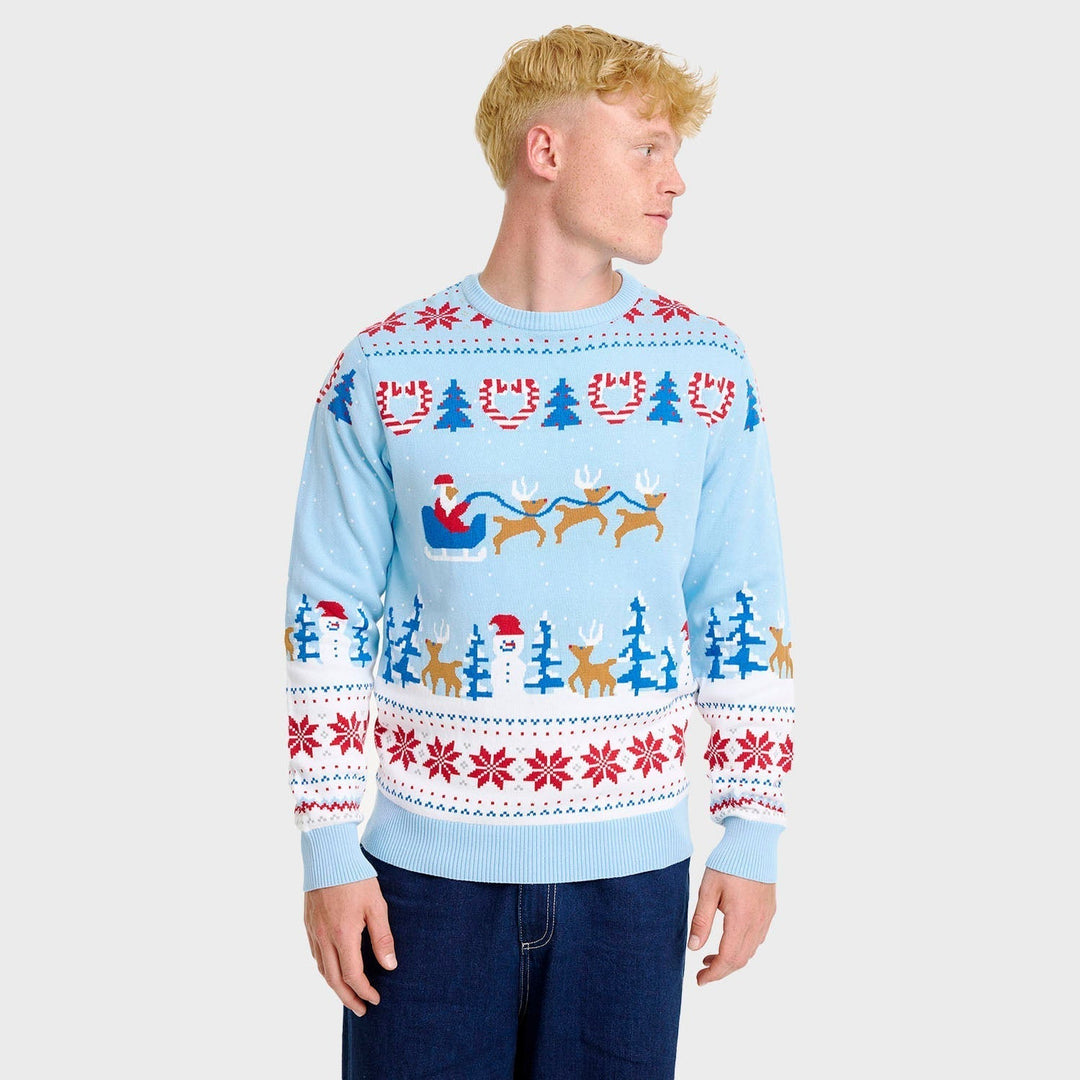 | Christmas Wonderland Christmas Sweater Men