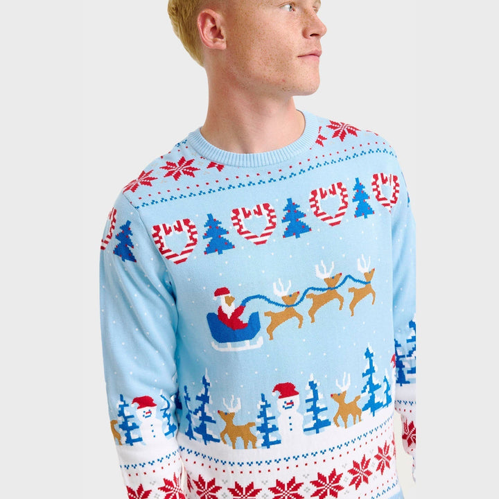 | Christmas Wonderland Christmas Sweater Men
