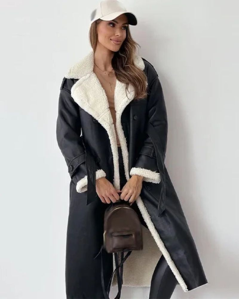 fashionable long coat