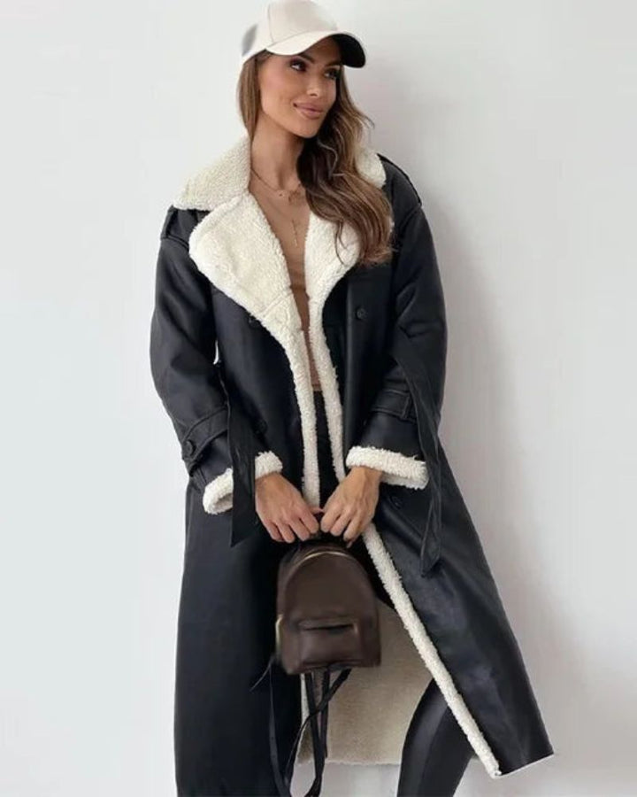 fashionable long coat