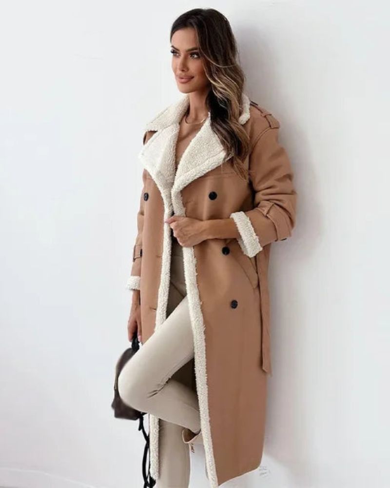 fashionable long coat