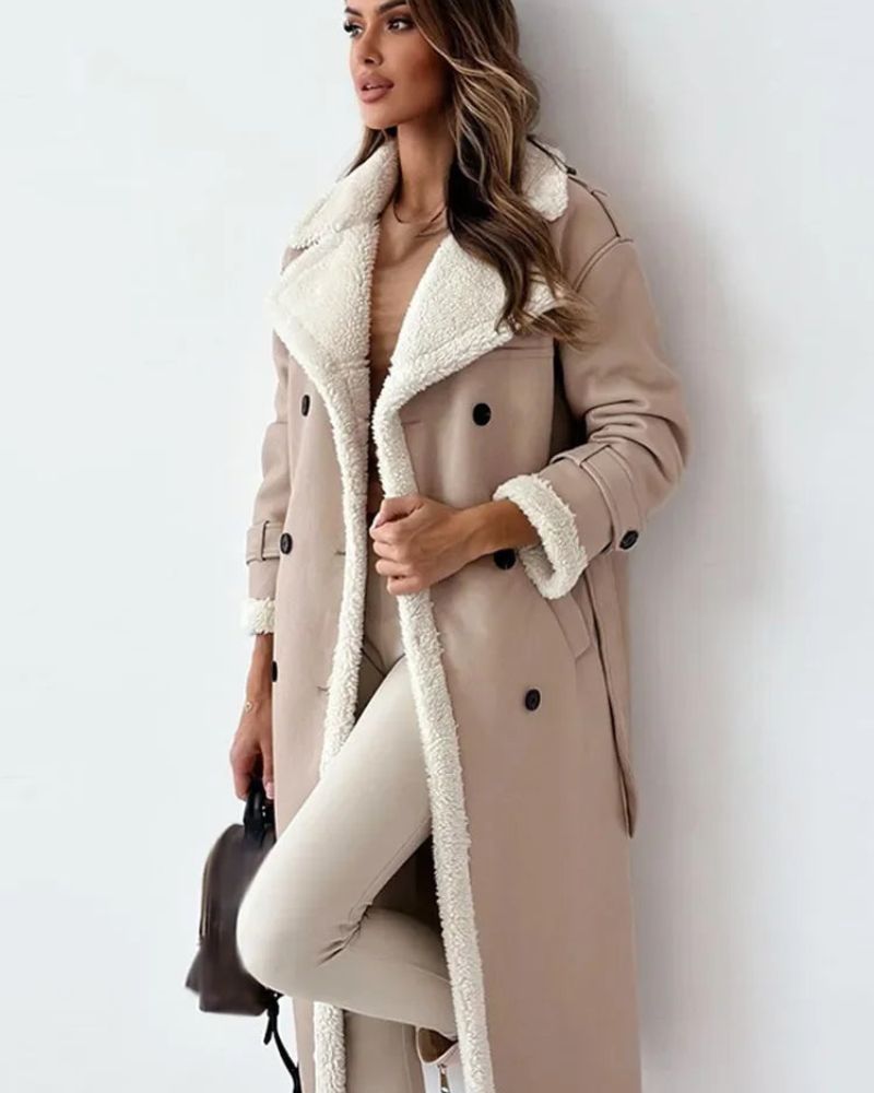 fashionable long coat
