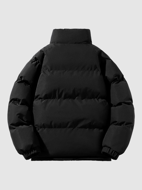 | Fleece-Lined Puffer Jacket