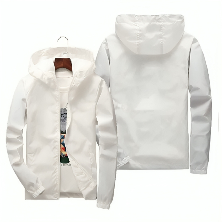 Summer coat with hood