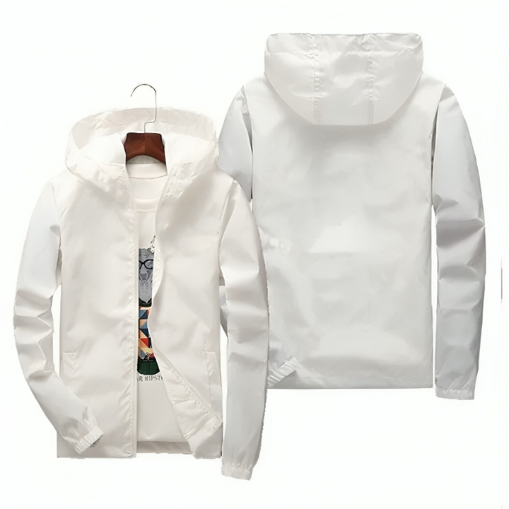 Summer coat with hood