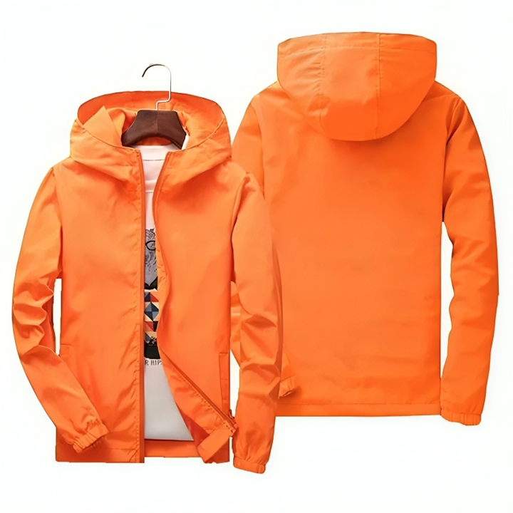 Summer coat with hood