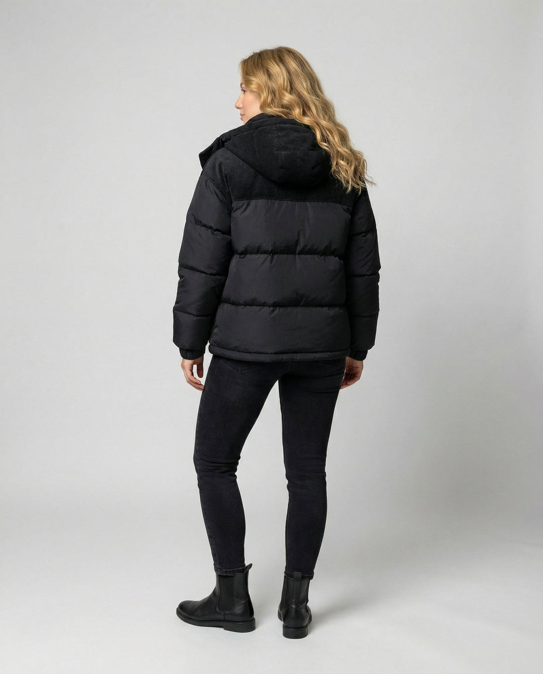 Warm padded Puffer jacket women