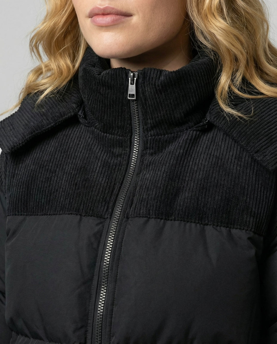 Warm padded Puffer jacket women