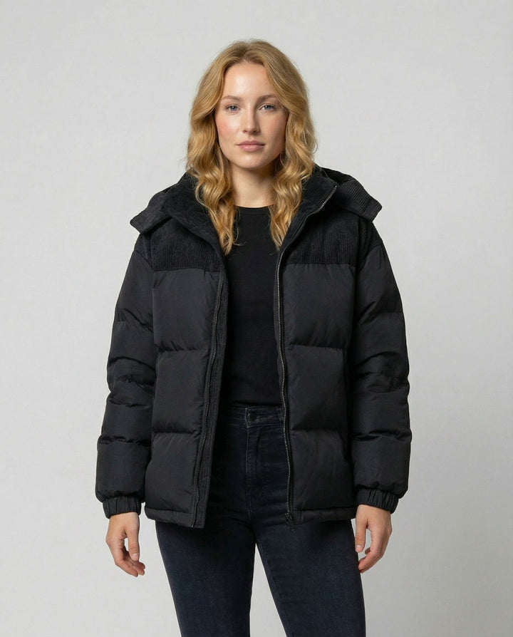 Warm padded Puffer jacket women
