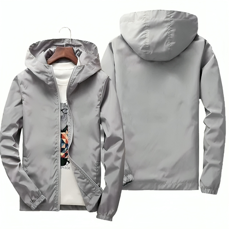 Summer coat with hood
