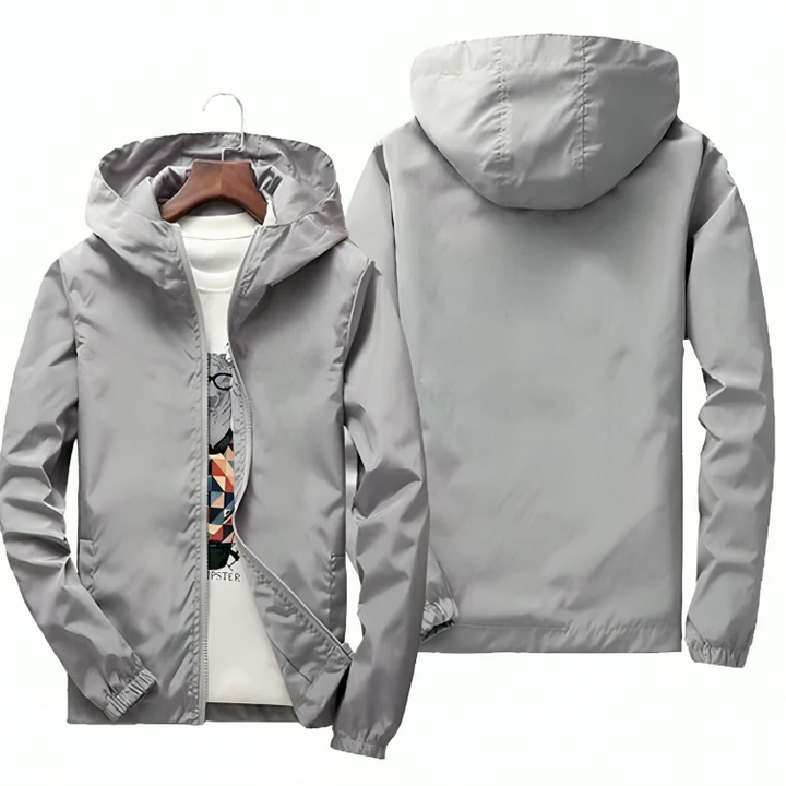 Summer coat with hood