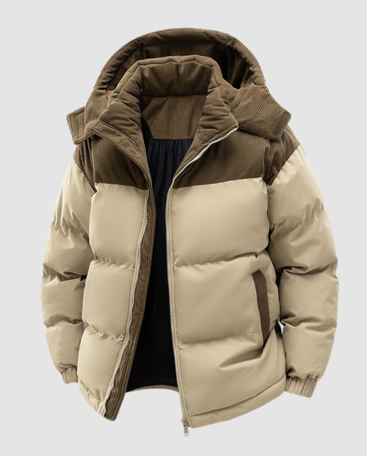 Warm padded Puffer jacket women