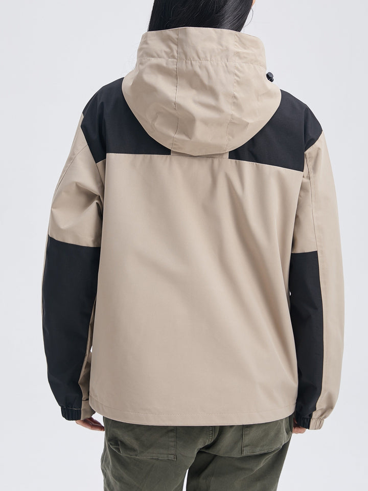 3-w-1 fleece jacket winter with hood for women