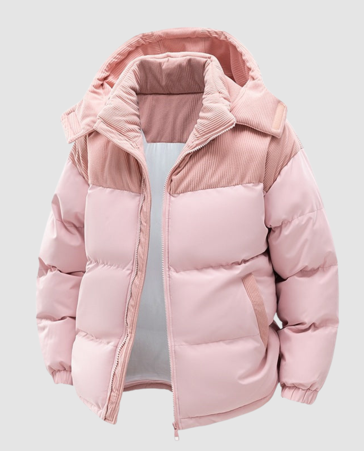 Warm padded Puffer jacket women