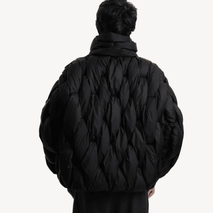 Plush Puffer Jacket for Men&