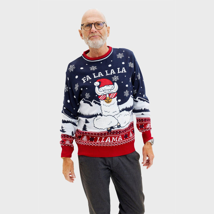 | Fa La La La Llama Sweater Men&