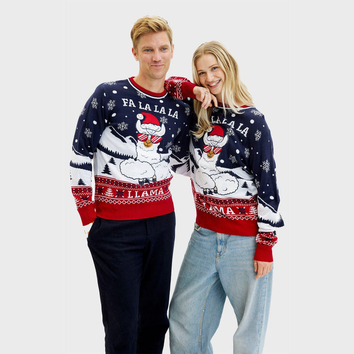 | Fa La La La Llama Sweater Men&
