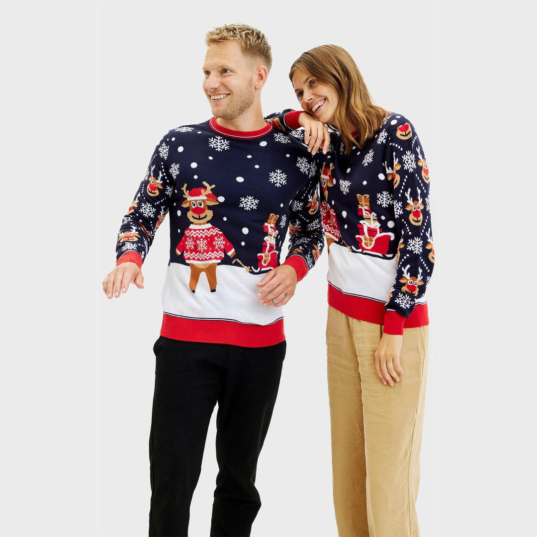 | The Bringing Christmas Gifts Christmas Sweater Men