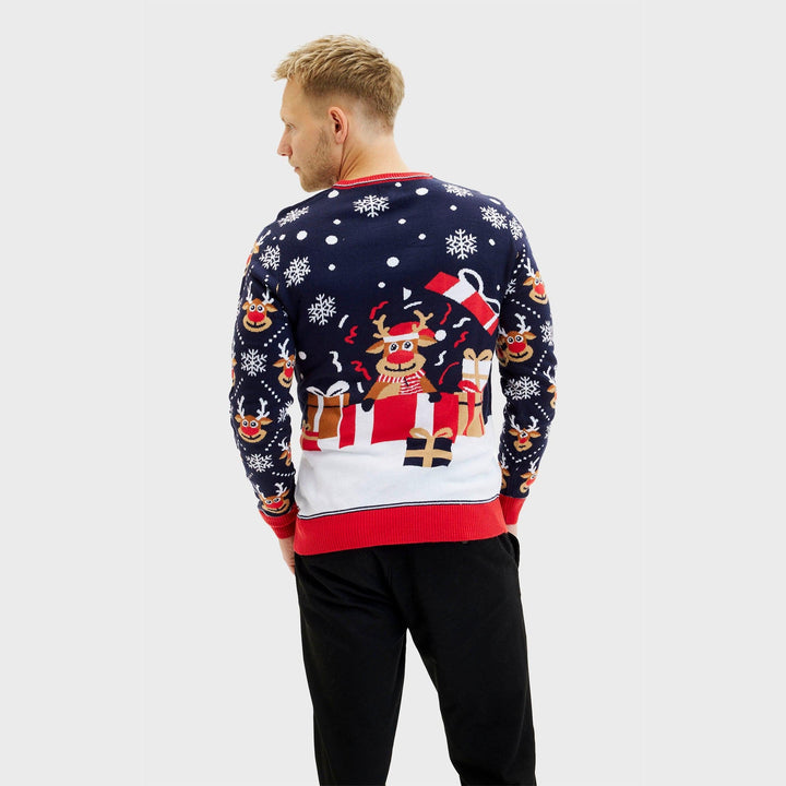 | The Bringing Christmas Gifts Christmas Sweater Men