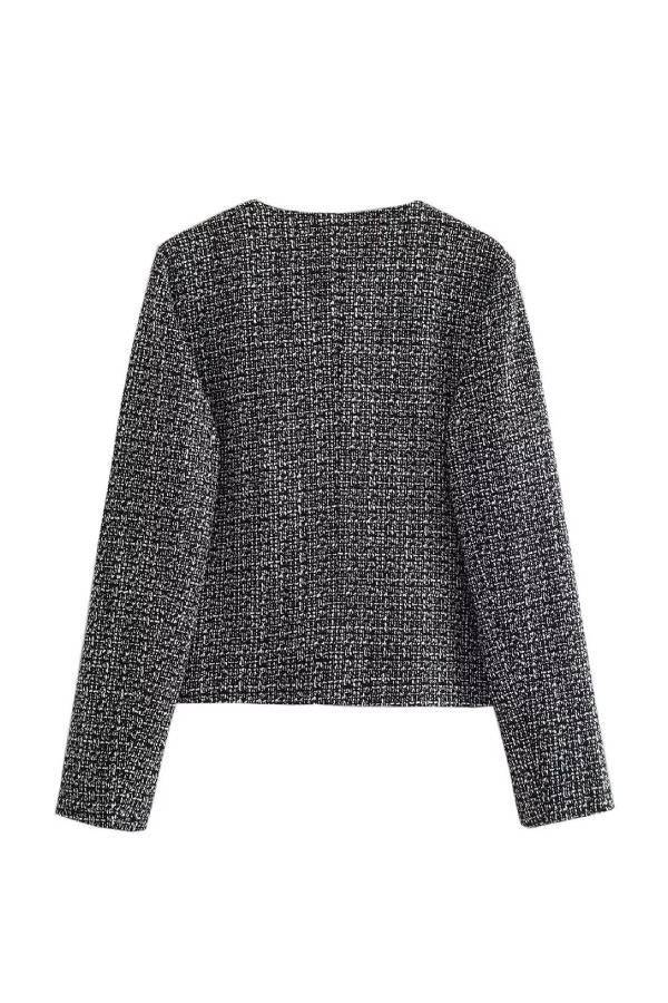 Neck Slim Fit Colorblock Women&