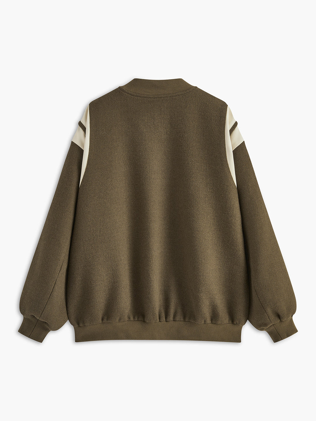 Collar contrast Trim pocket jacket