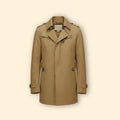 Men’s Windbreaker with Lapel Collar