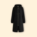 Gathered Hood Jacket