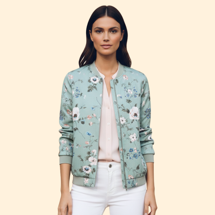 Women’s Floral Bomber Jacket