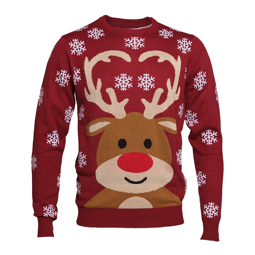 | Sweet Reindeer Christmas Sweater Men
