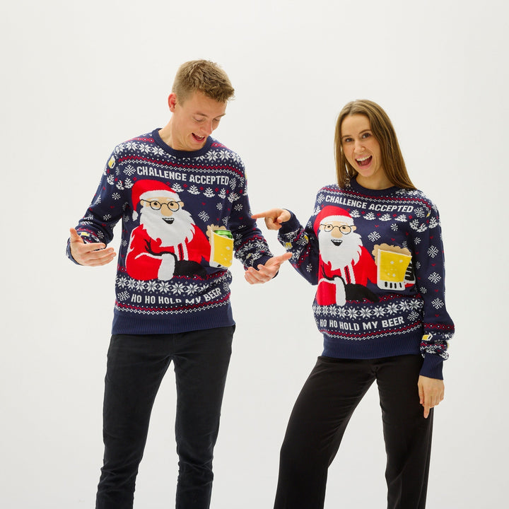 | Ho Ho Hold My Beer Sweatshirt Men