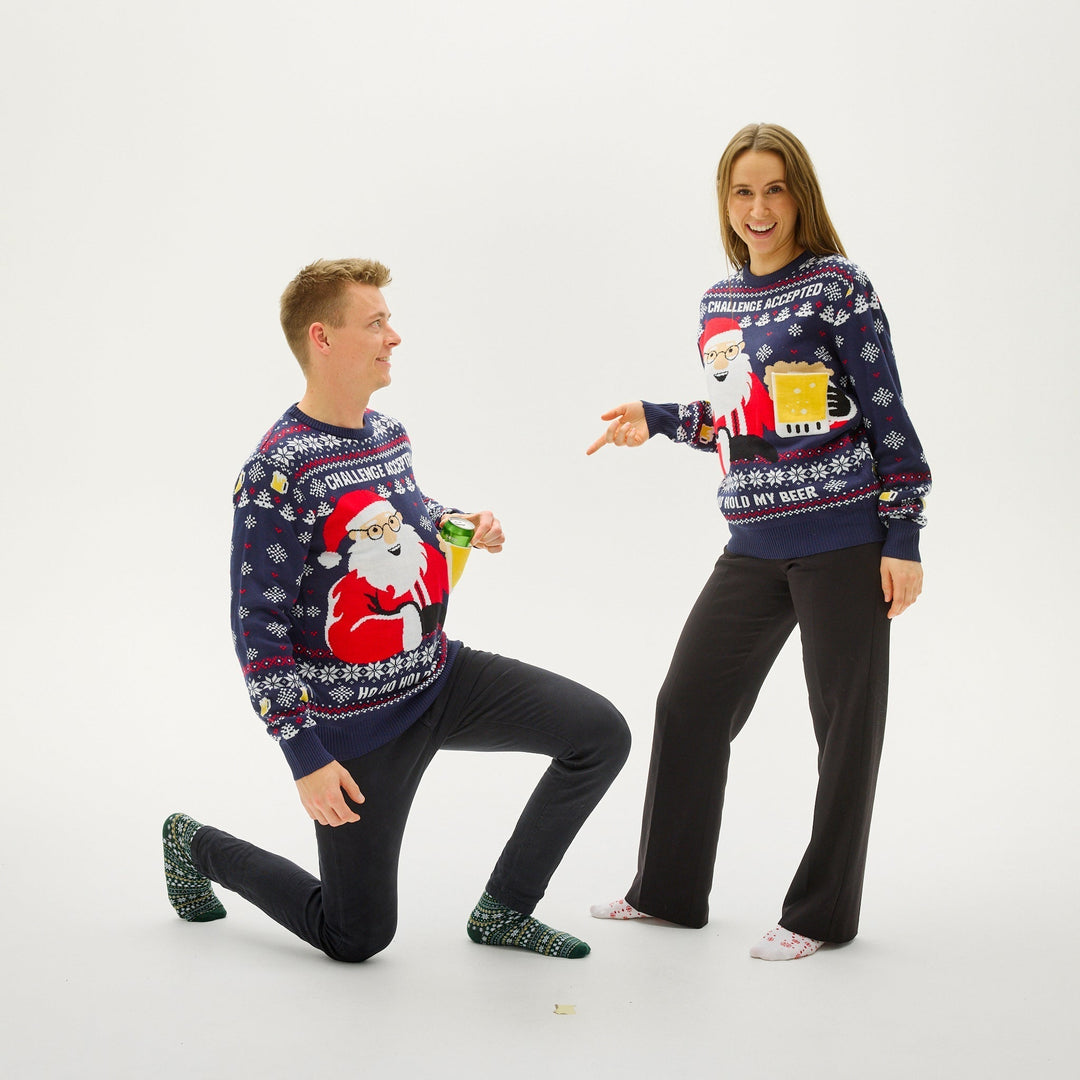 | Ho Ho Hold My Beer Sweatshirt Men