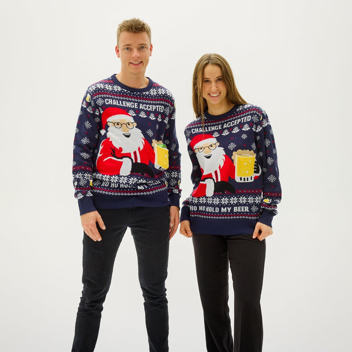 | Ho Ho Hold My Beer Sweatshirt Men