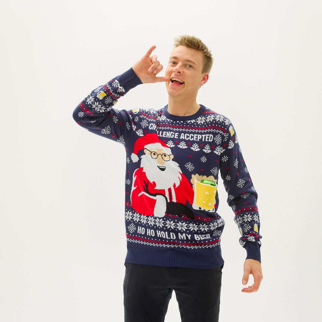 | Ho Ho Hold My Beer Sweatshirt Men