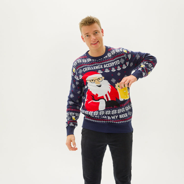 | Ho Ho Hold My Beer Sweatshirt Men