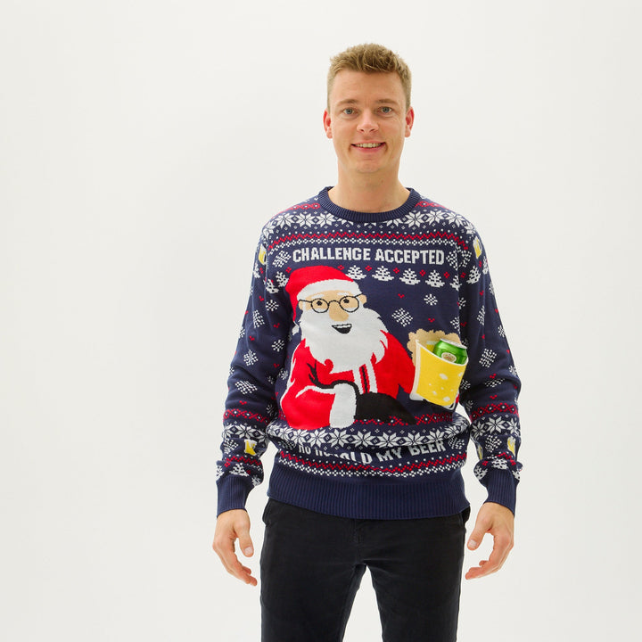 | Ho Ho Hold My Beer Sweatshirt Men