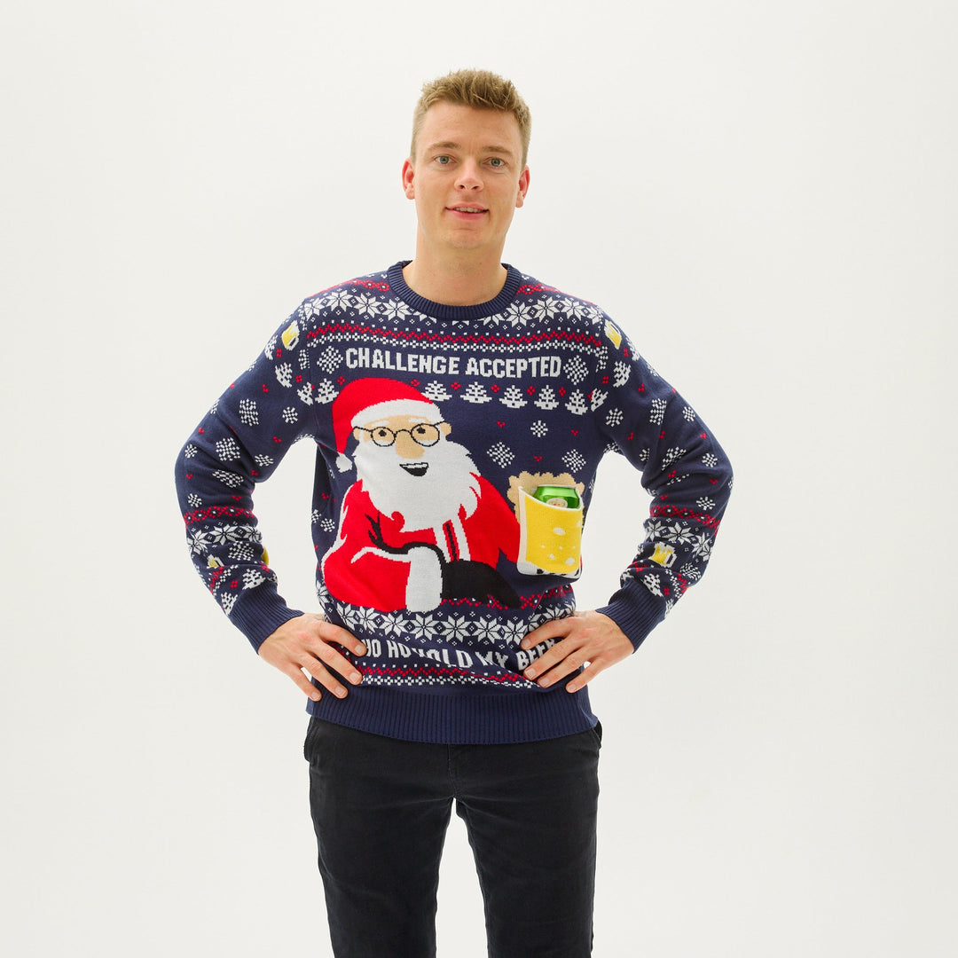 | Ho Ho Hold My Beer Sweatshirt Men