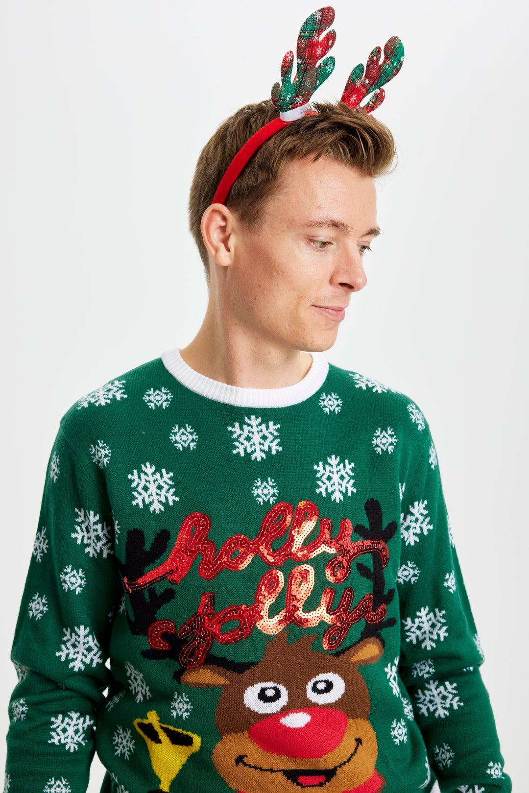 | Holly Jolly Christmas Christmas Sweater Men