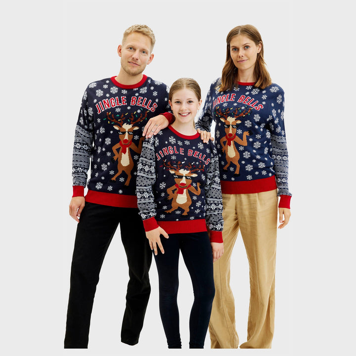 | Jingle Bells Christmas Sweater Men