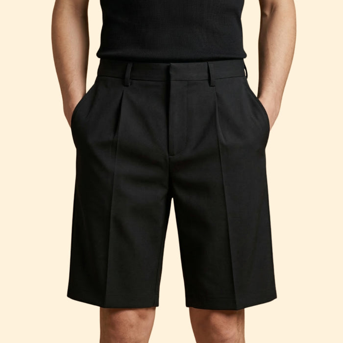 Men's Classic Pleated Shorts