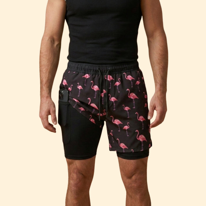 Men's Graphic Swim Shorts
