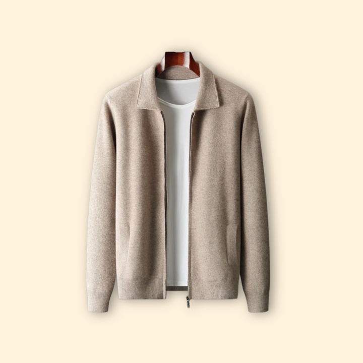 Men’s Knit Ziper Jacket