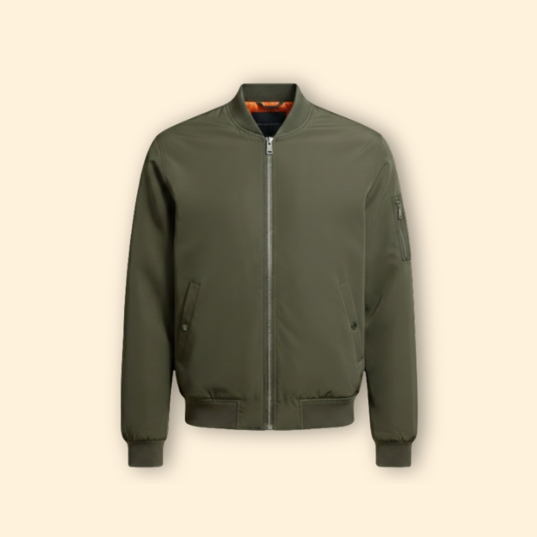 Men’s Modern Bomber Jacket